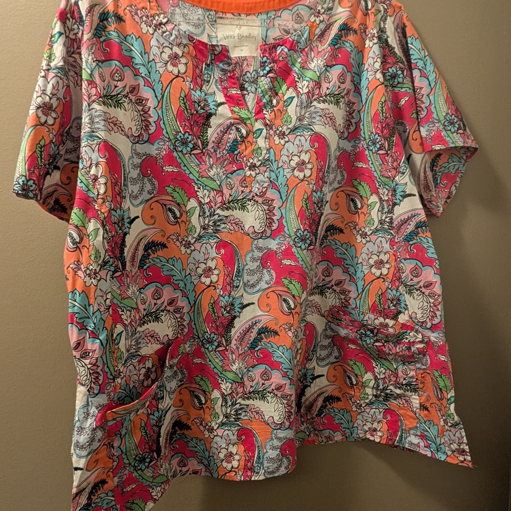 Vera Bradley 3X Scrub Top